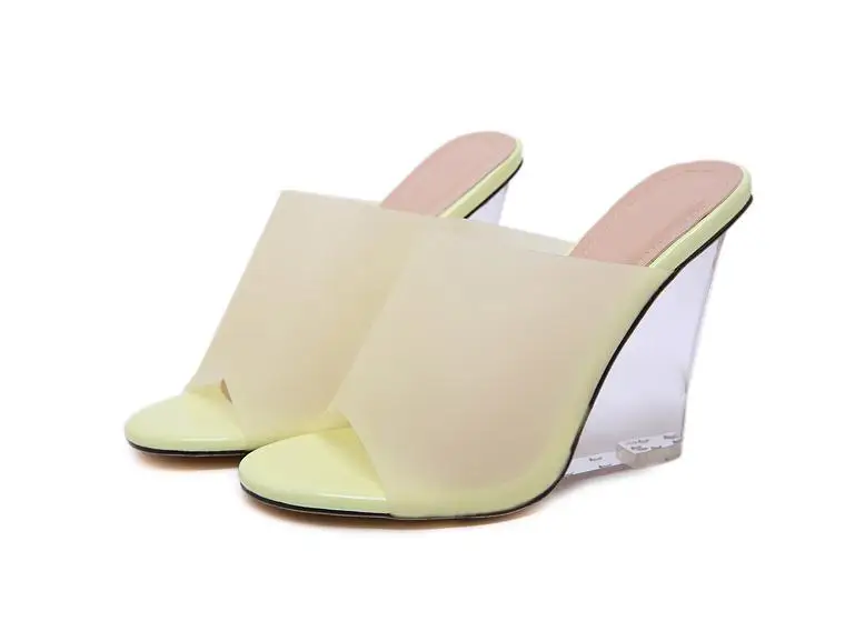 

zapatos de mujer 2019 shoes woman slippers high heels sandals sapato feminino zapatillas women wedges stripper jelly ayakkabi