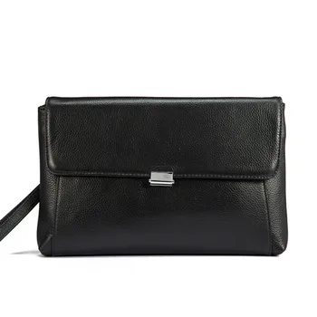 

New version Male Clutch bag Genuine Leather Wallet Men Clutch Bag Clutch Male Wallet Leather Men Wallet Men Wrist clutch bag