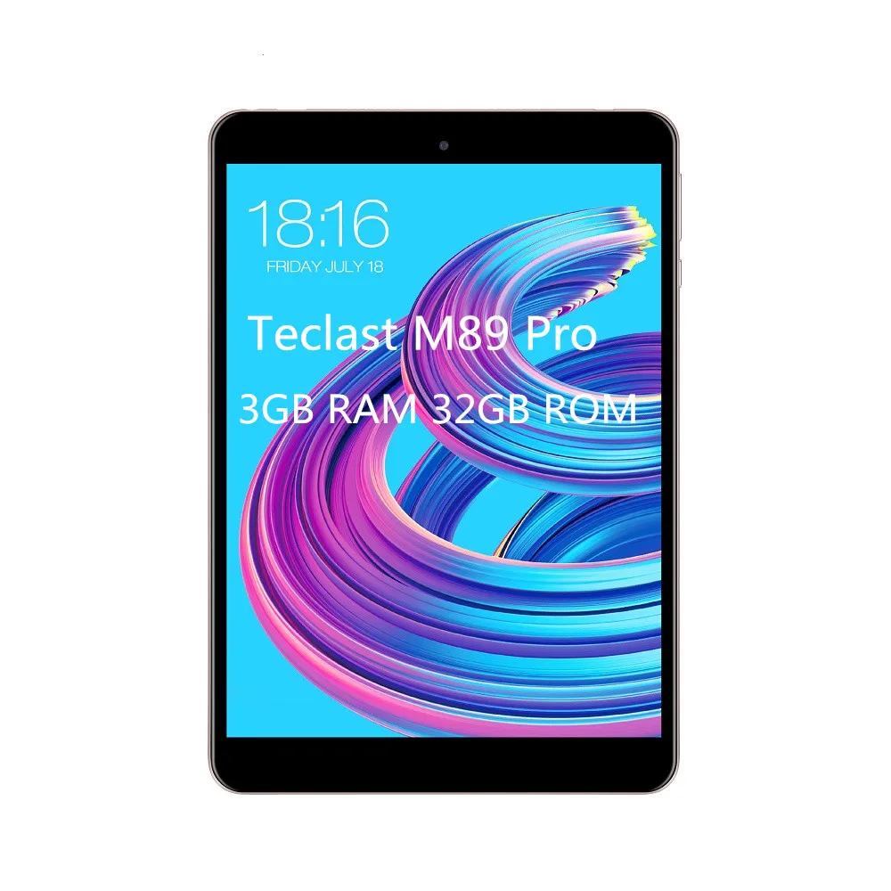 أحدث Teclast M89 برو 7.9 بوصة 3 GB RAM 32 GB ROM IPS X27 عشاري النواة 2048 × 1536 نوع -C 2.4G + 5G ثنائي الموجات WiFi المعادن رقيقة اللوحي