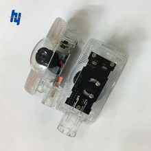 2pcs car led ghost shadow lamp auto 3d door logo bulb welcome projector light for toyota camry