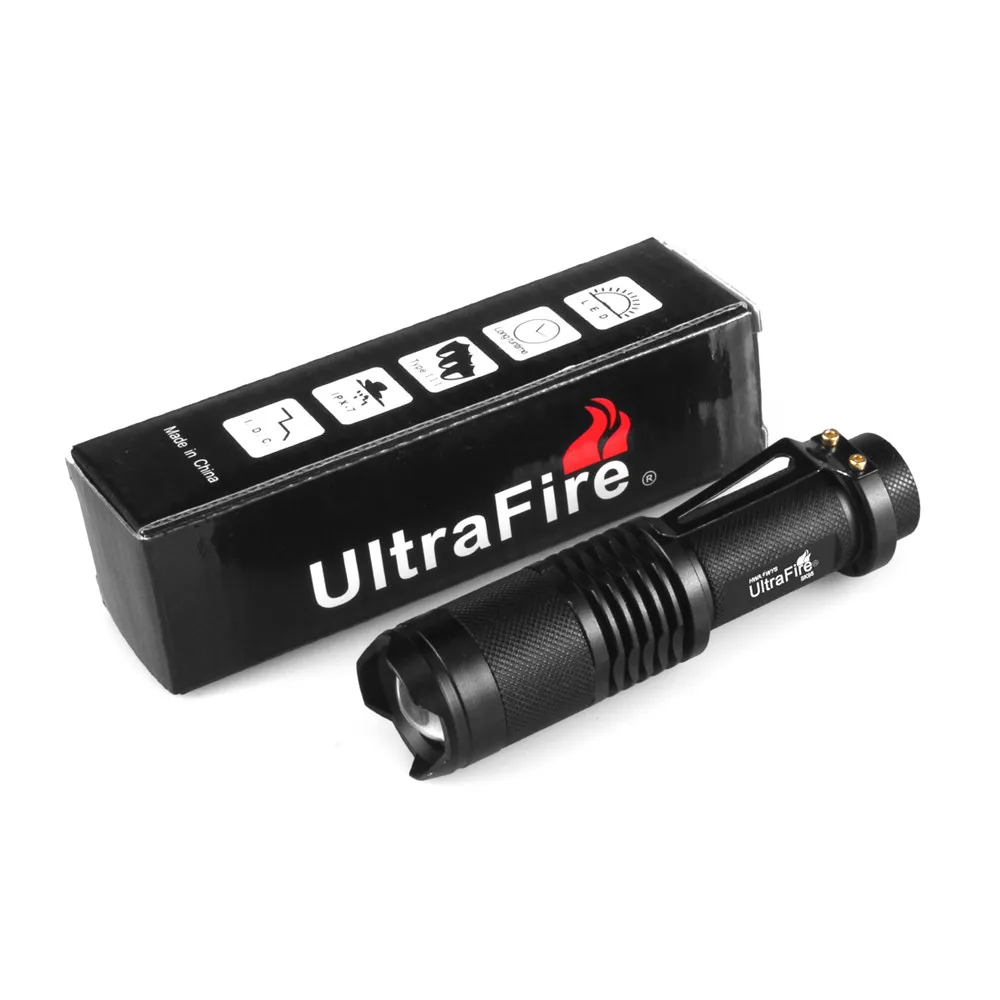 UltraFire SK98 IR850NM ИК водонепроницаемый регулируемый фокус светодиодный светильник-вспышка для 18650 батареи, светильник ночного видения, заполняющий светильник, камера