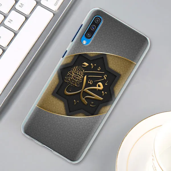 Muslim Islam Bismillah Allah Case Cover for Samsung Galaxy A30 A40 A50 A70 A6 A8 Plus A7 A9 M30 Phone Case Coque - Цвет: 08