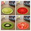 Tapis rond, doux, antidérapant, imprimé en 3D, pour chaise d'ordinateur, Kiwi, pour chambre d'enfant et décoration de maison ► Photo 1/6