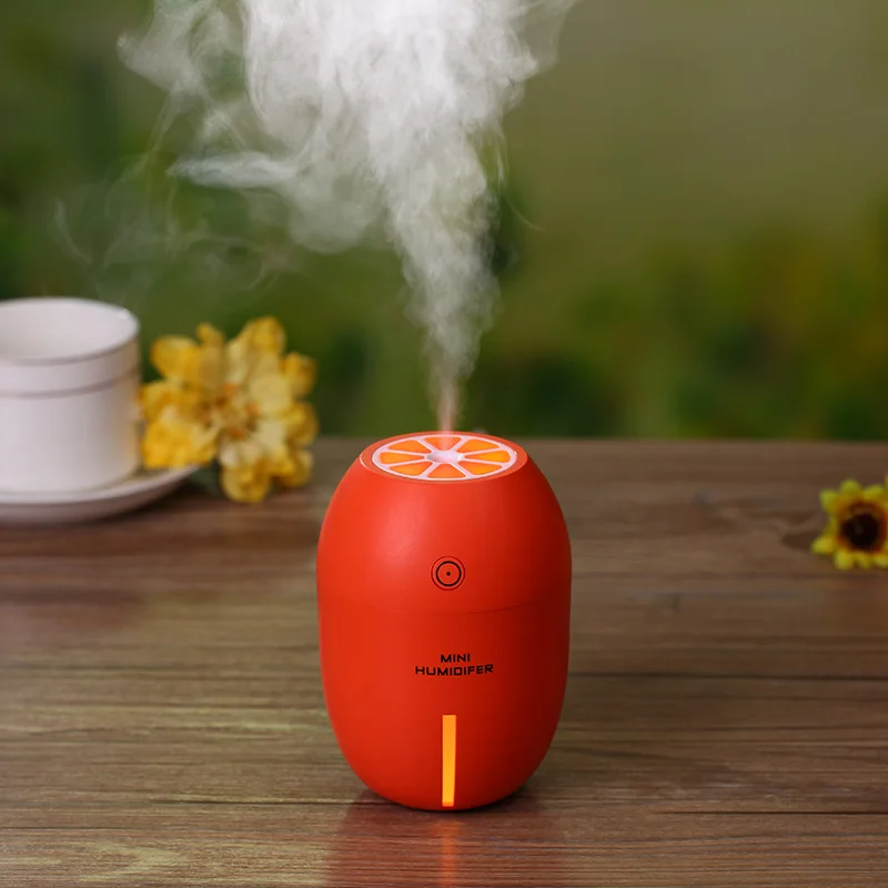 

Lemon Ultrasonic Air Humidifier Essential Oil Diffuser Aroma With LED Lamp Aromatherapy Spray Air Diffuser USB Humidifier