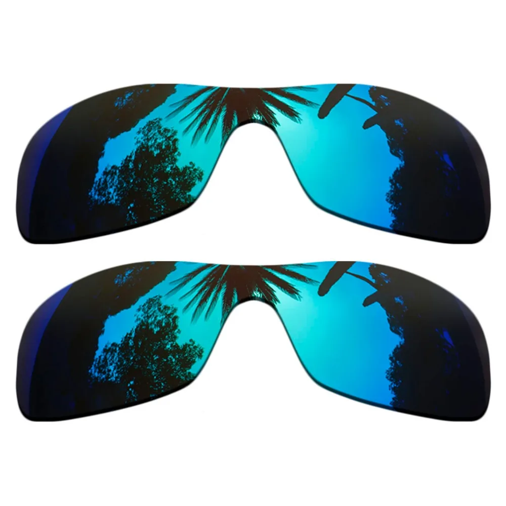 (Ice Blue Mirrored+Ice Mirrored Coating)2-Pieces Polarized Replacement Lenses for Antix Frame 100% UVA & UVB Protection | Аксессуары