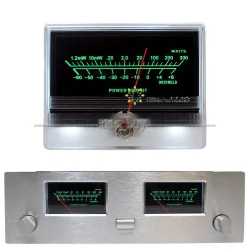 

VU Panel Meter Audio Power Amplifier Indicator DB Table Level Header Backlight