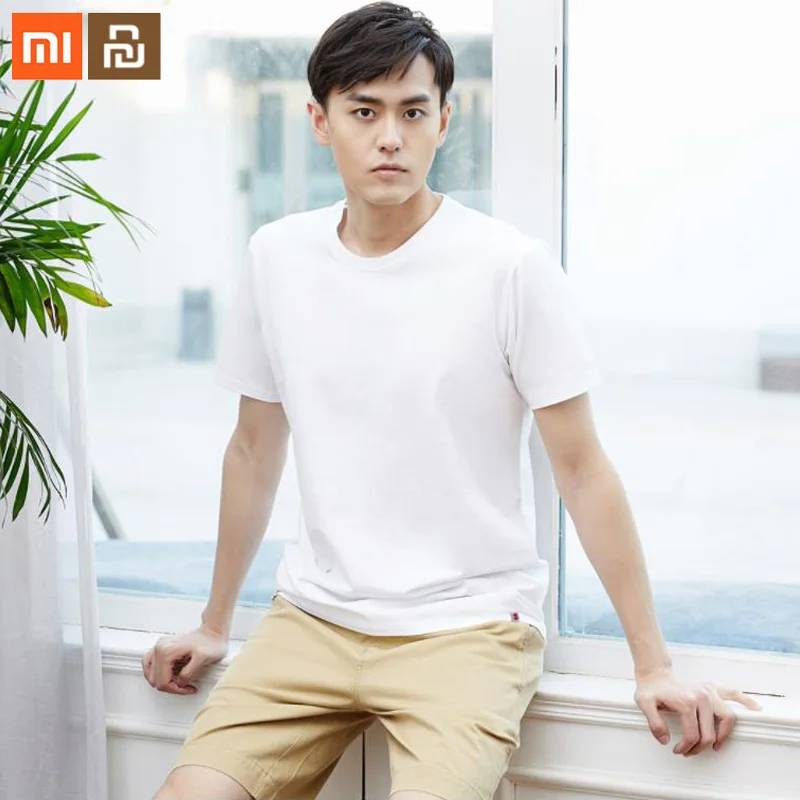 

Original xiaomi mijia xioami short-sleeved T-shirt wicking breathable short-sleeved sports comfort T-shir suitable for men smart