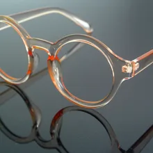 Винтажные круглые чайные прозрачные очки для чтения+ 1+ 125+ 150+ 175+ 2+ 225+ 250+ 3