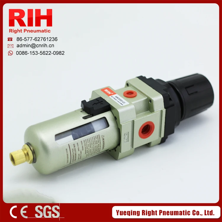 

RIH Air Filter Regurator A series Air source treatment components differential pressure drainage type AW3000-03(02)