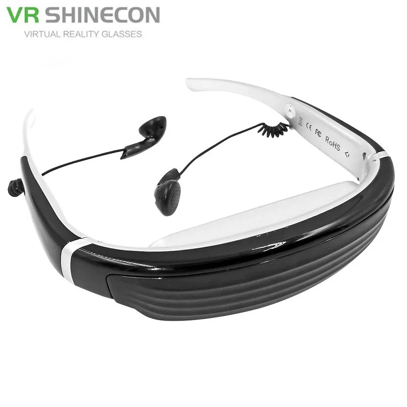 

Professional wholesale high quality dedicated virtual cinema video glasses display supports AV-IN video player