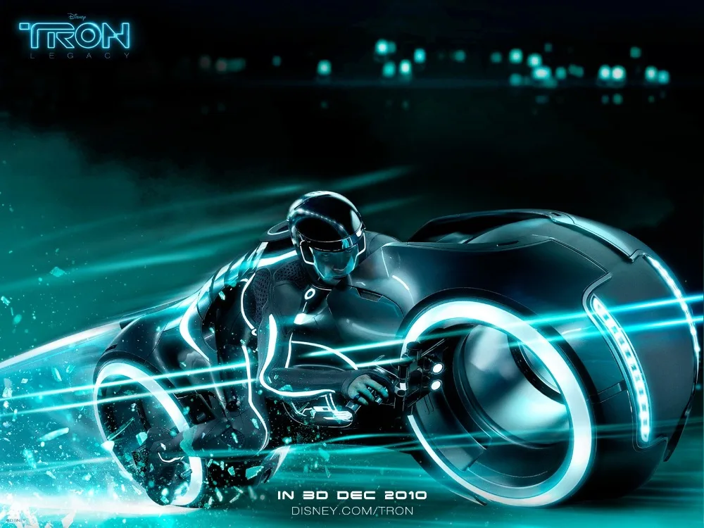 free shipping tron legacy movie poster hd home wall decor custom art