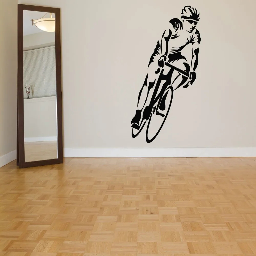 Bicycle Bike Cycling Sticker Decal Muurstickers Posters ...