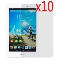10x плёнки+ 10x одежда, ЖК дисплей ясно экран протектор защитный охранники для Acer Iconia Tab 8 a1-840 A1 840 A1-840-16PT 8"