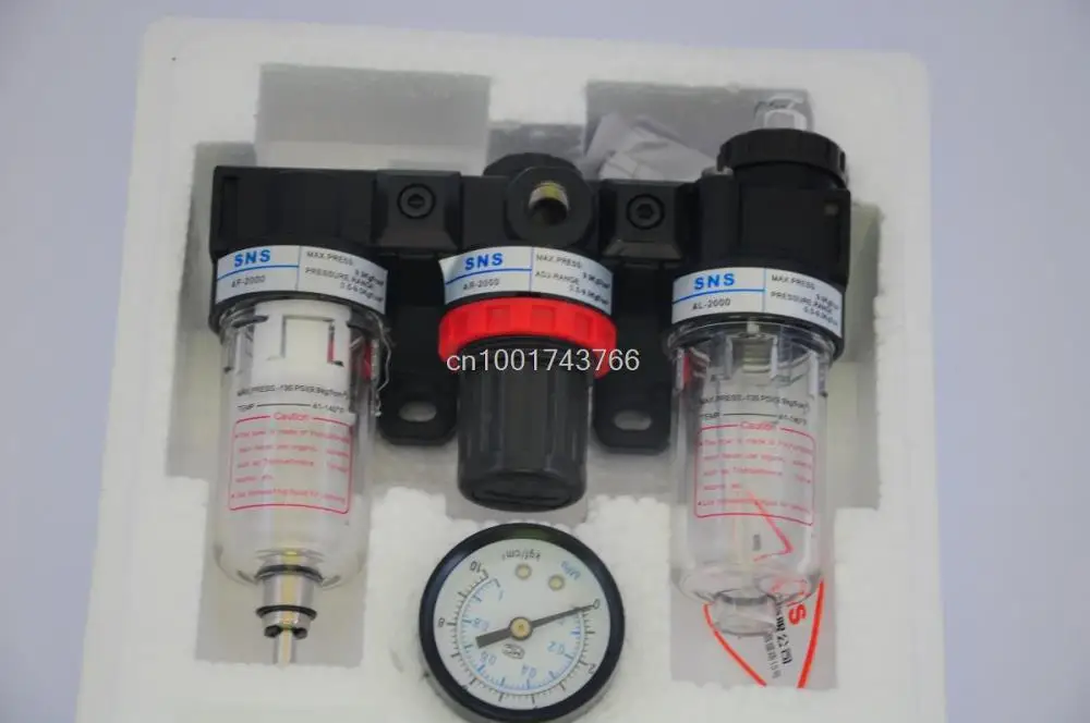 

SNS Pneumatic FRL air source processor AC2000 oil mist separator filter regulator Airtac Type