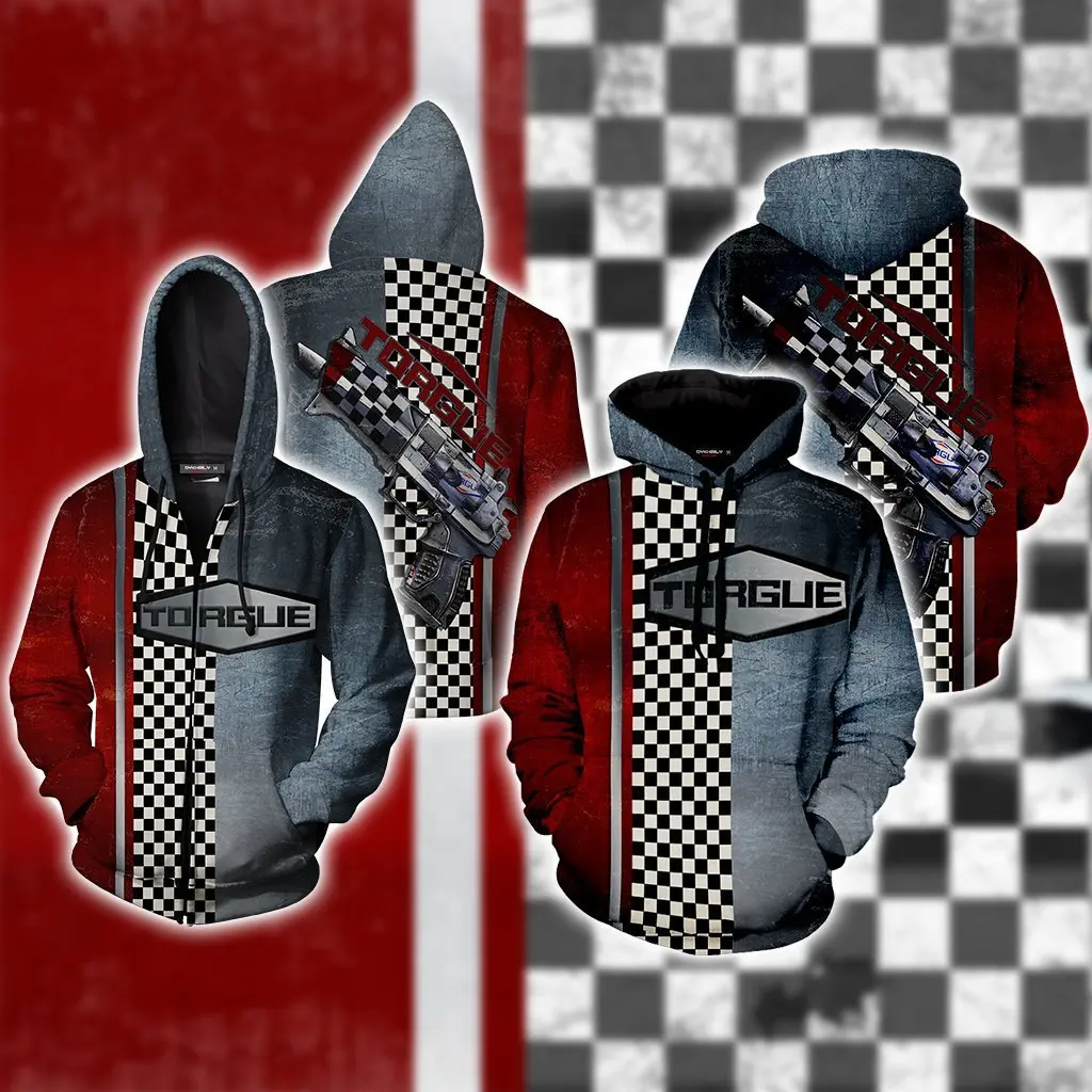 

Borderlands Torgue Jacket Hoodie 3D Animation Clothes Cosplay Coat Sweatshirt Hooded Zipper Game Costume Hoodies Unisex Cos