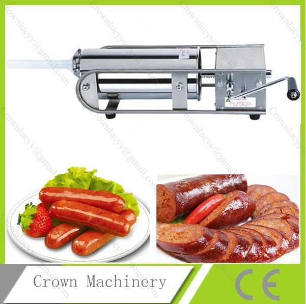 

5L Commercial Horizontal Sausage filler machine in meat product making machines