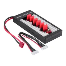 T plug Lipo Parallel Charging Board parallel 6 batteries Charger Plate for Imax B6 B6AC B8