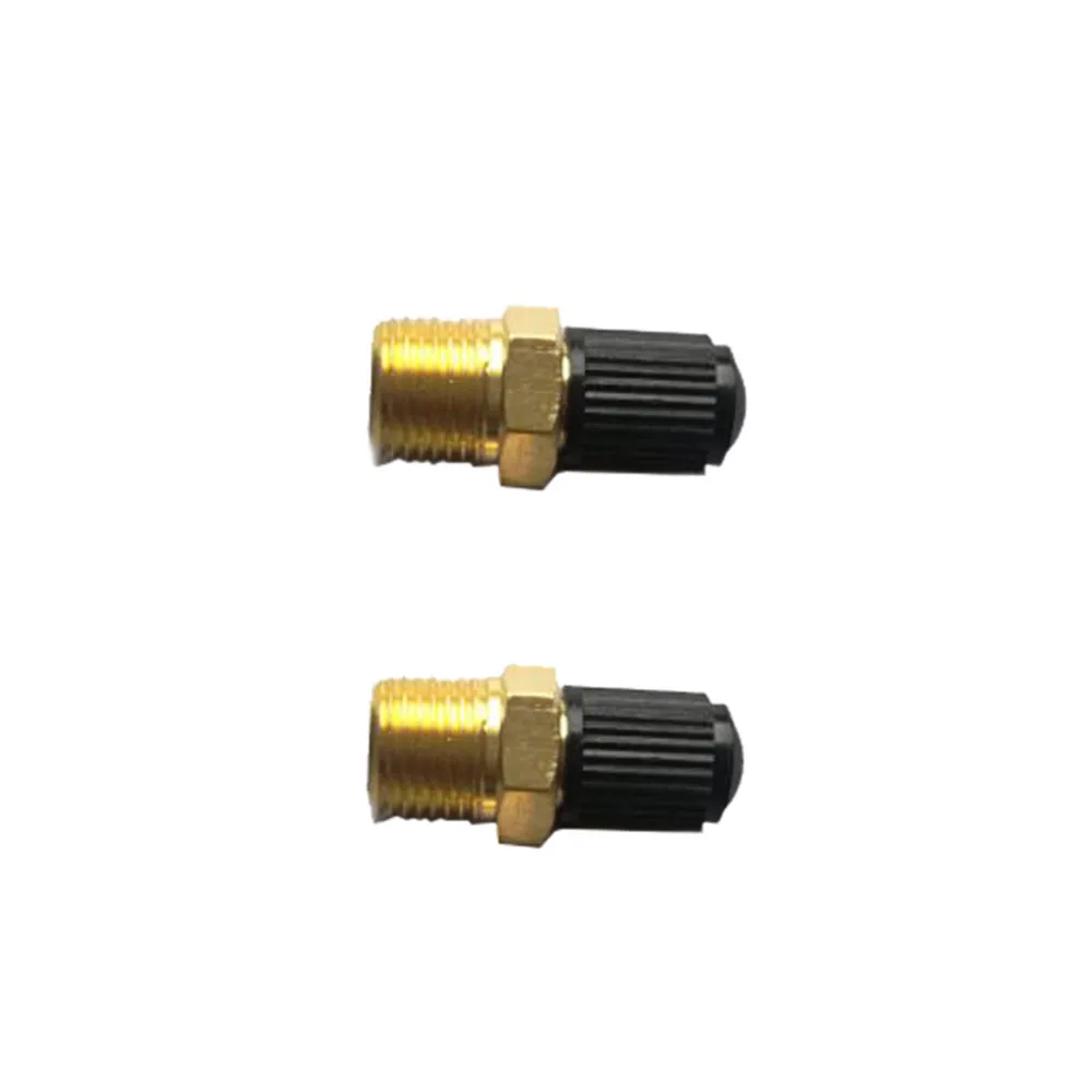 Латунный воздушный компрессор для шин NPT MPT 1/8 дюйма 4 шт. заполняющие клапаны