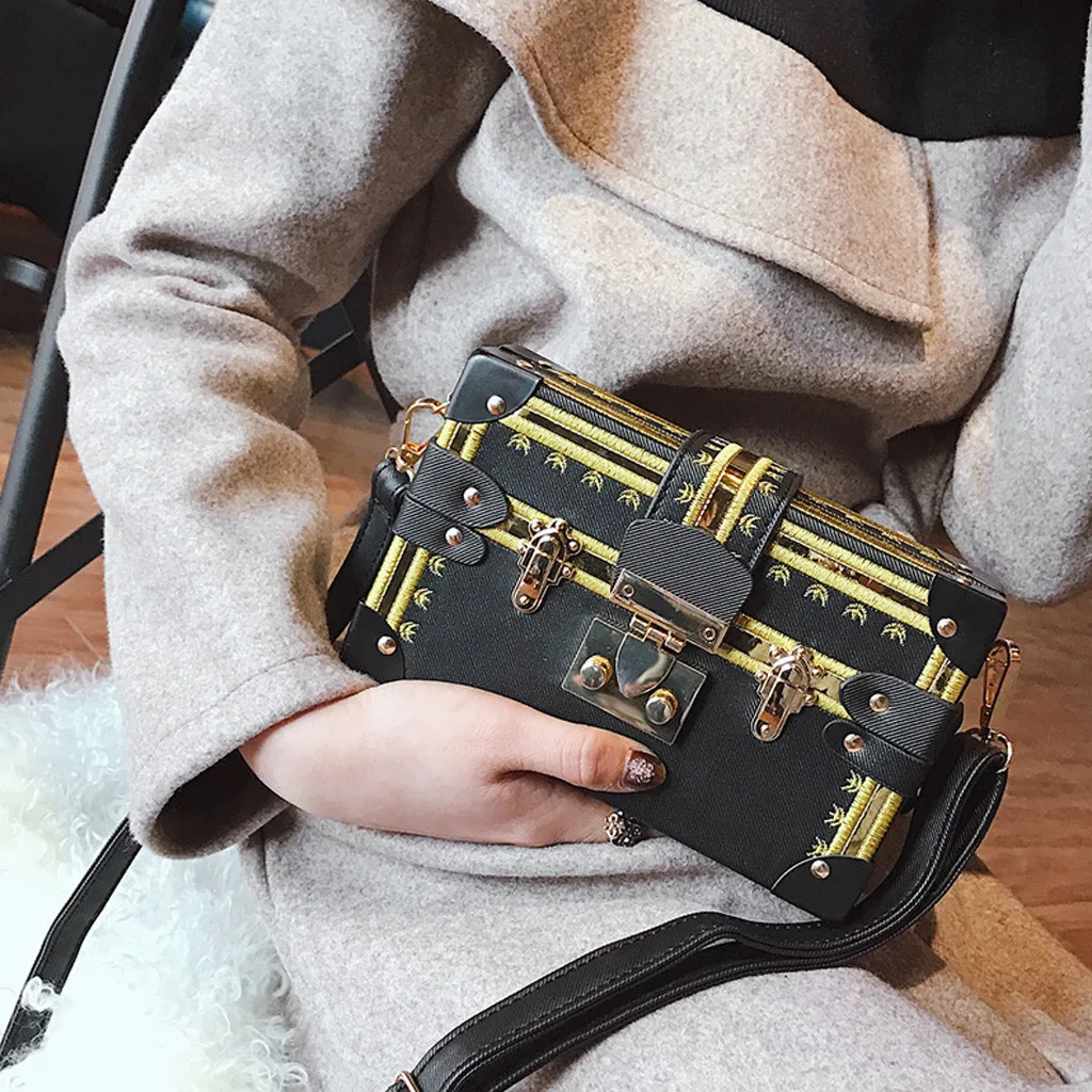 

Luxury Handbags Women Bags Designer Leather Women Retro Shell Bags Crossbody Bags Messenger Small Square Shoulder Trunk Bags
