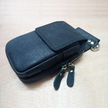 Винтажные мужские Поясные Сумки из натуральной коровьей кожи, маленькая сумка для отдыха, сумка для телефона, поясная сумка, Мужская поясная сумка для путешествий