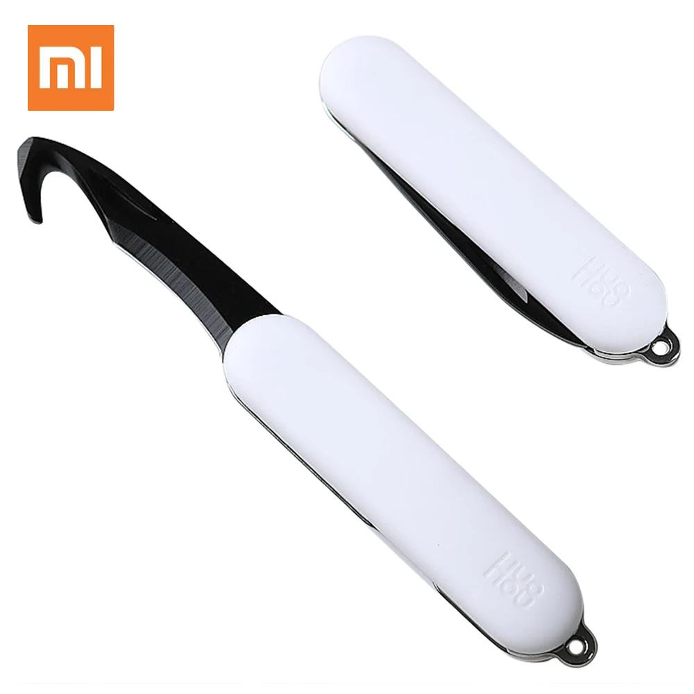 

Original Xiaomi HuoHou Mini Unpacking Knife Folding Knife Portable Pocket Knife Kitchen Knife - White