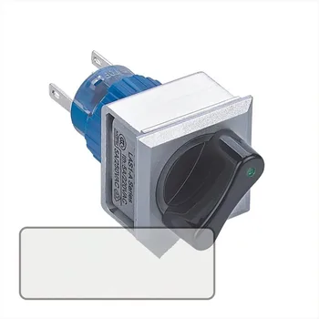 

1 no1nc 2 position keeps the square knob knob 22mm for machine or equipment,5pcs/lot