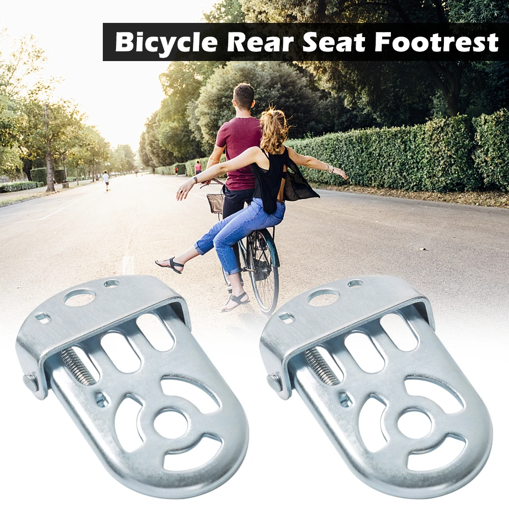 Best 1 Pair Bicycle Folding Pedals For Children Footrest For Bicycle For Kids Bike Rear Seat Safety Footrest Foot Plates Pedals