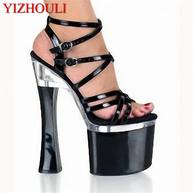open toe tie leg spool heeled sandals