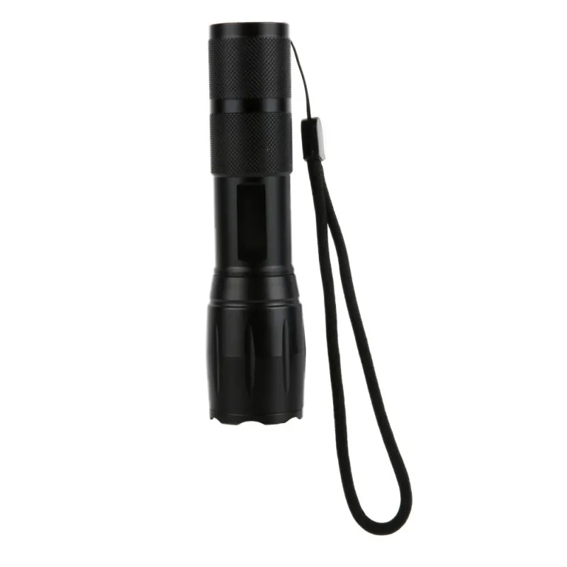 

COB+T6 L2 LED Flashlight 4-Modes Zoom Torch Flashlight can be used with 18650 or AAA Batteries