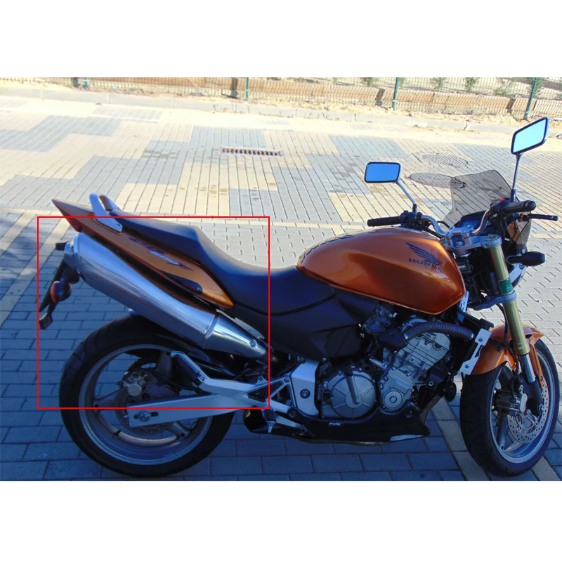 Для Honda Hornet 600 выхлопная труба среднего звена слипоны 51 мм CB600F Hornet ЕС издание США Нержавеющая сталь модифицированный Задний Выхлопной Трубы