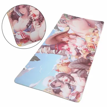 

1 PC Pretty Sexy Girls Printed Large Size Non-Skid Smooth Rubber Gaming Mouse Pad Game Accessories for PC Laptop 30x60cm