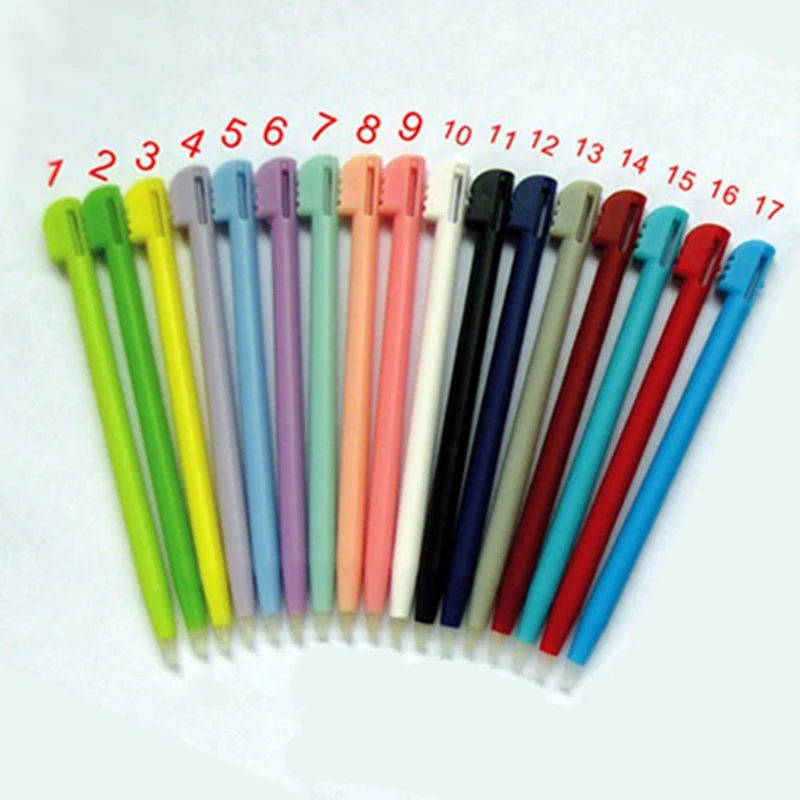 New 15pcs/lot Multicolor Touch Pen Replacement Stylus Pointer Touch Pen For NDS For Nintendo For DS Lite Handheld Video Game