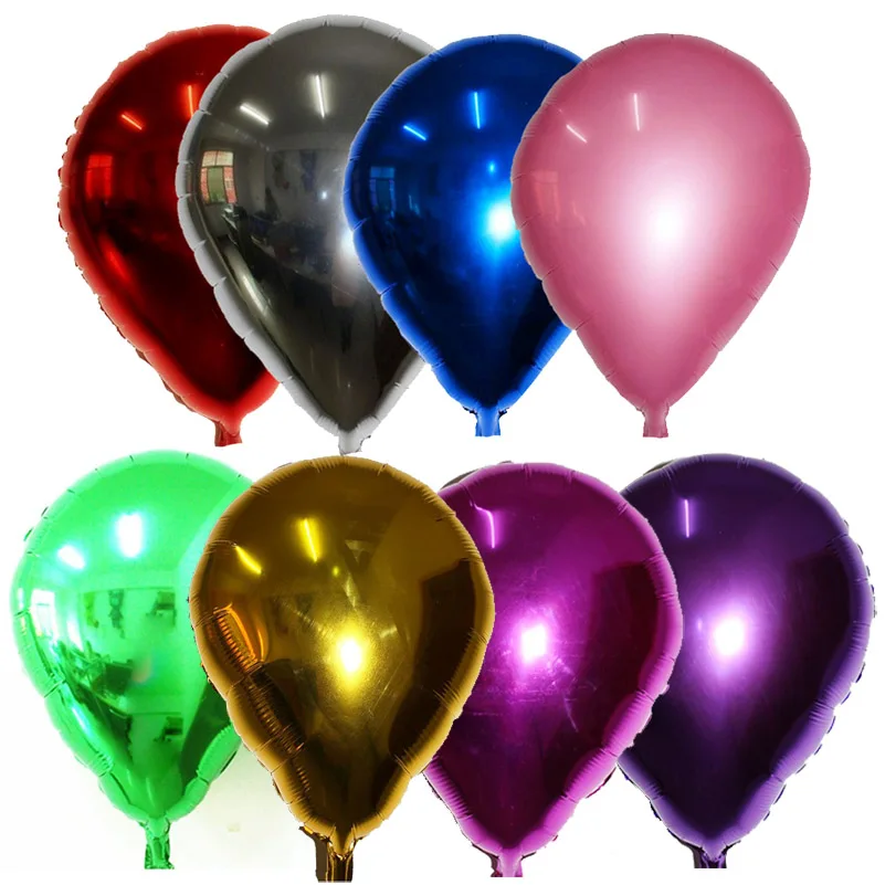DH_water drop foil balloon -colors