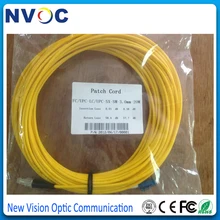 10 шт./пакет, SM, G652D, версии A, Симплексное соединение, 3,0 мм, 20 м, ПВХ оболочка, FC/UPC-LC/оптический патч-корд однорежимный одинарный волоконно-оптического волокна патч-корд соединительный кабель