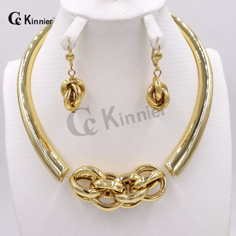 

Fashion Jewelry Sets high quality African Dubai Women Necklace 18k gold plated Wedding jewelry African Bridal Jewelry Sets