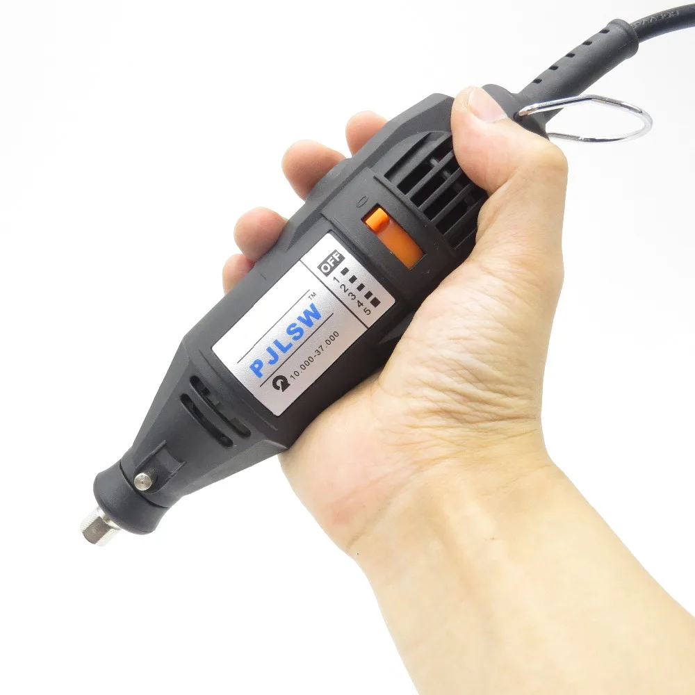 PJLSW Mini Polished borehole Grinder DIY Electric Hand Drill Machine