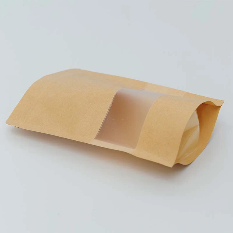 100 шт крафт бумажный подарочный пакет сумки для конфет и печенья хлебные орехи сумка для Подарочная сумка для выпечки