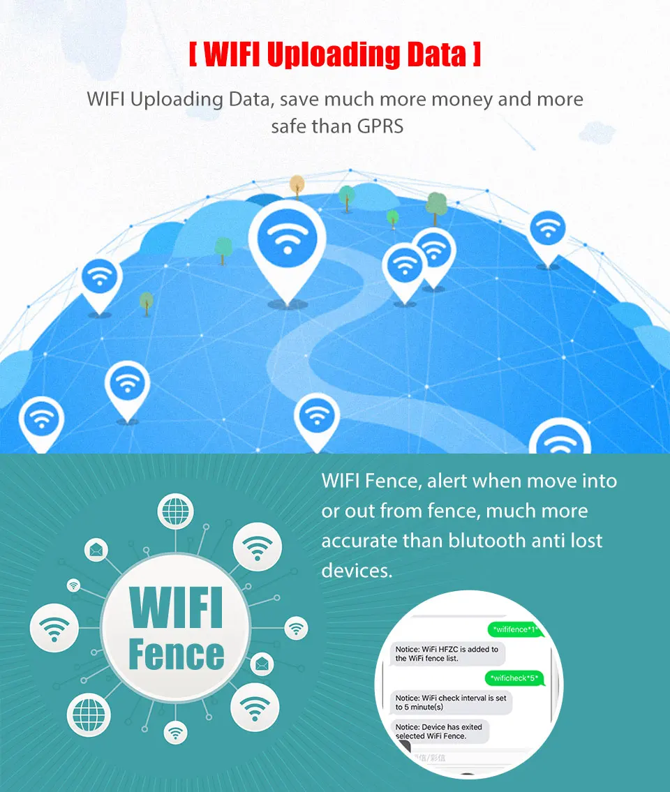 20000 мАч Магнитный WiFi gps трекер офлайн SD регистратор данных GSM голосовое подслушивающее устройство безопасность актива движения и демонтаж сигнализации