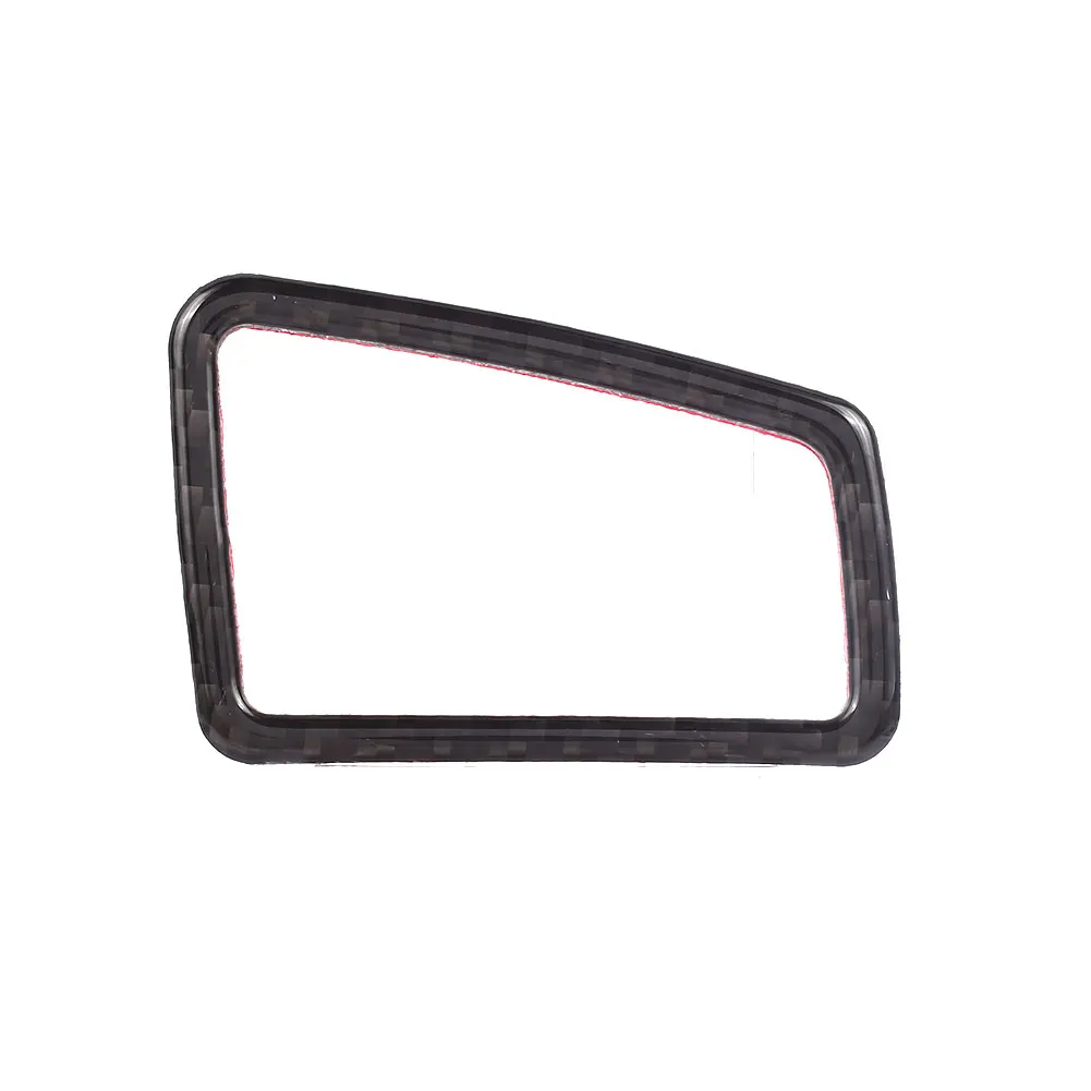 

Carbon Fiber Left Driving Air Vent Outlet Decoration Stickers Air Vent Outlet Trim Cover Air Vent Outlet Stickers Black