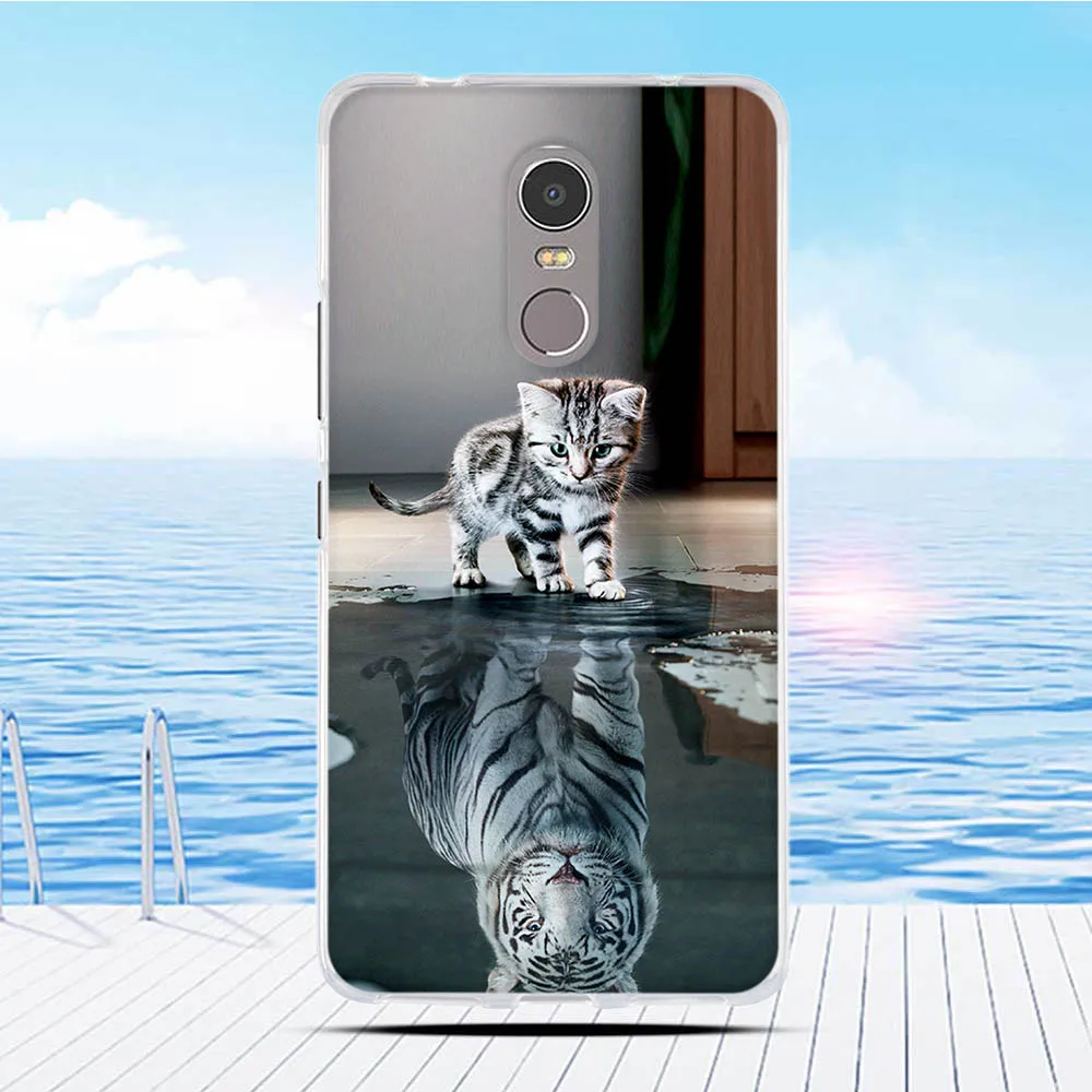 Чехол для Lenovo K6 Note с 3D рельефным рисунком из мультфильма задняя крышка ТПУ мягкий