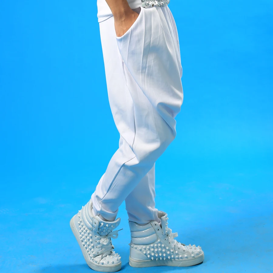 La Traje Funcionamiento Yardas De Street 2018 Pantalones S Blanco Grandes Etapa Del 5xl Haroun Dance Danza Ds Hop Jazz Y Hip I0qtwUtZx