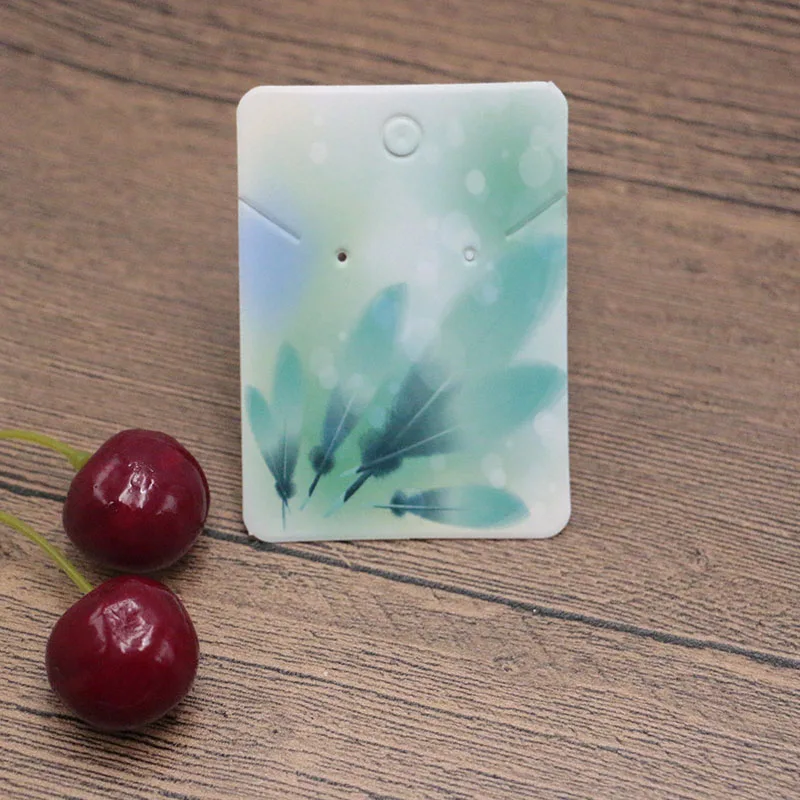 

500pcs/lot Colorful Earring Cards 5x7cm Jewelry Cards Paper Earring Cards in Jewelry Packaging Display Vintage Classic Card