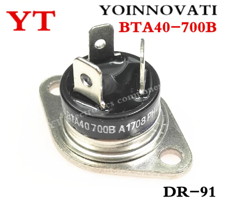 

Free shipping 1pcs/lot BTA40-700B BTA40 TRIAC 700V 40A RD91 Best quality