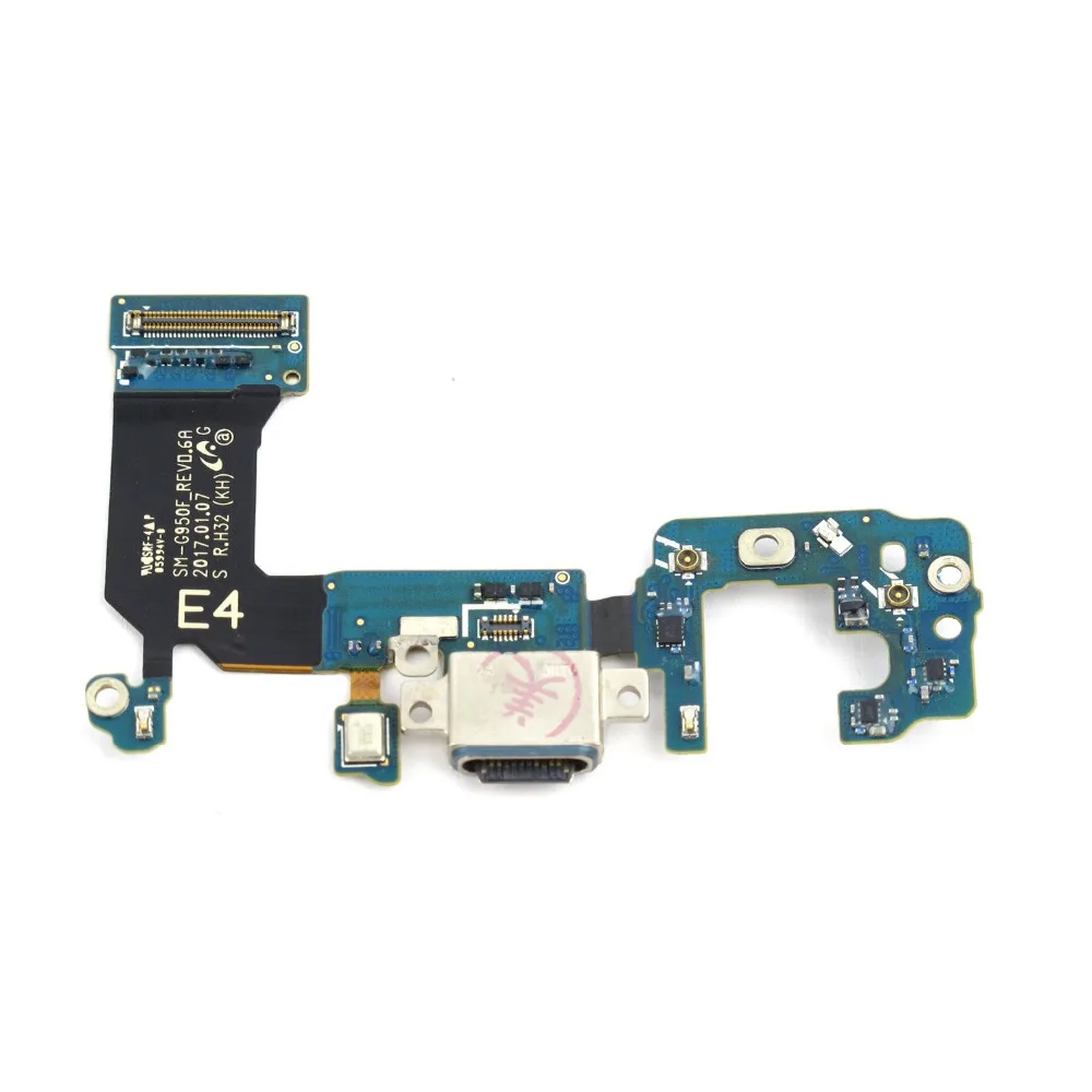 USB зарядное устройство зарядный порт док-станция+ микрофон гибкий кабель для samsung Galaxy S8 SM-G950F/S8 Plus G950 G955F USB плата