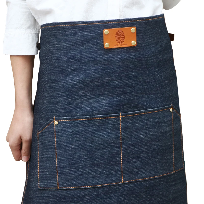 

Fashion Canvas Denim Bust Skirt Studio Kitchen Cafe Restaurant Work Clothes Aprons