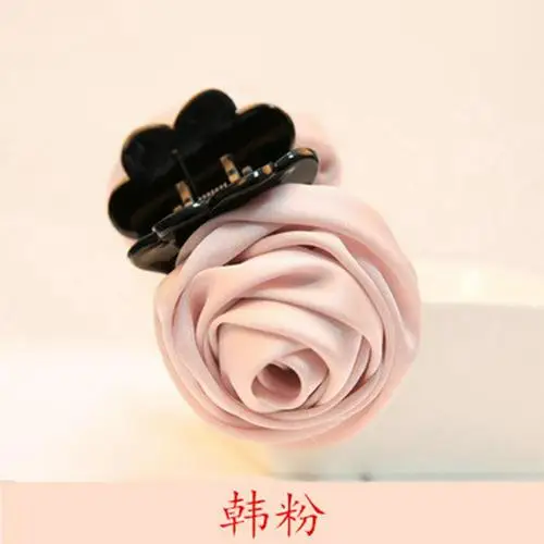 Модный корейский бренд шпилька Роза шпилька для девушек аксессуары для волос женские заколки для волос Головные уборы заколки для волос - Цвет: pink