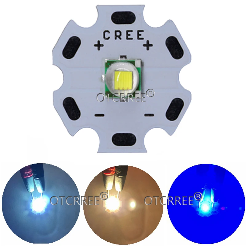  50-100PCS CREE XML XM-L T6 LED U2 10W WHITE High Power LED Emitter Diode with 12mm 14mm 16mm 20mm P - 32962388222