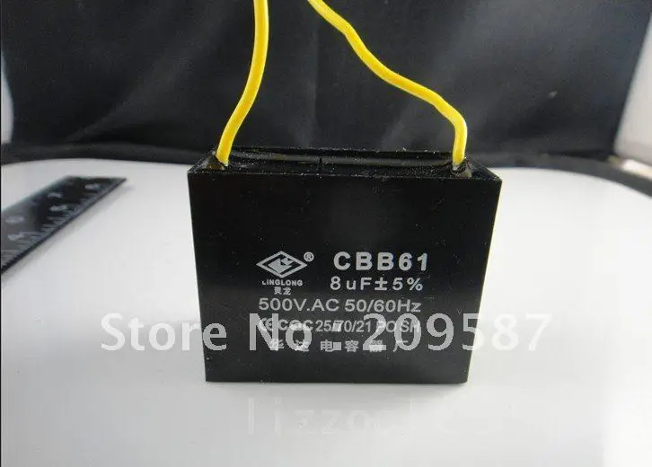 Конденсатор cbb61 500vac