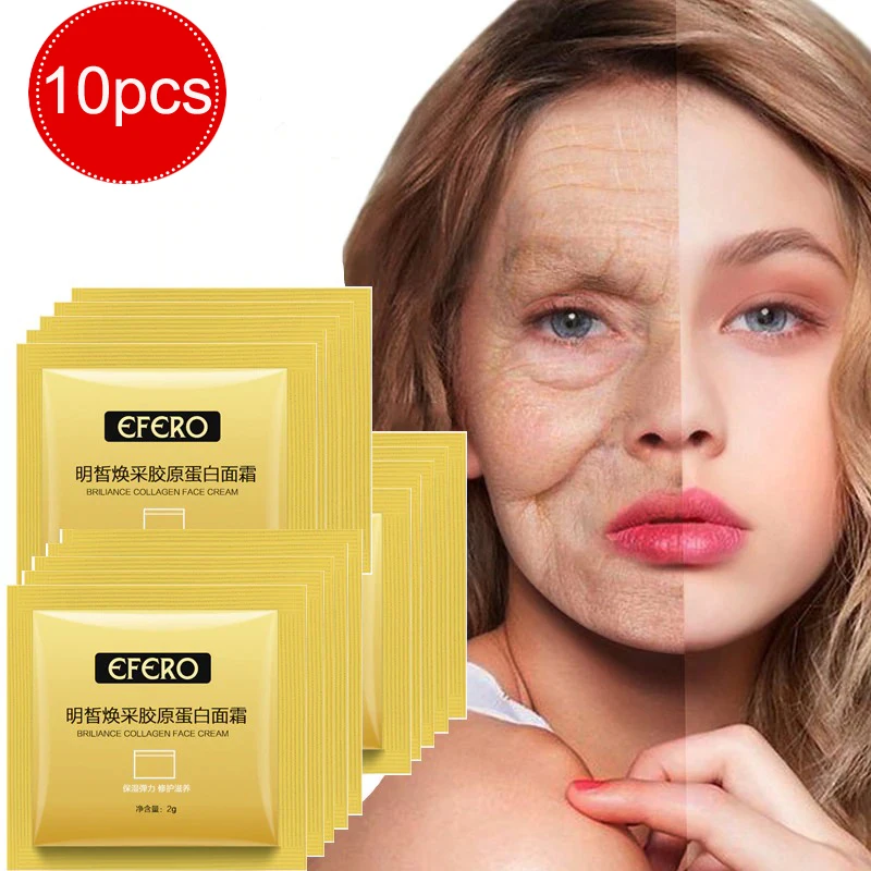 1 set 10pack EFERO 10/20 pack/set увлажняющий крем для лица против старения сывороточная Гиалуроновая кислота эфирное масло для ухода за кожей Отбеливающий Крем для лица против морщин - Цвет: 1 set 10pack