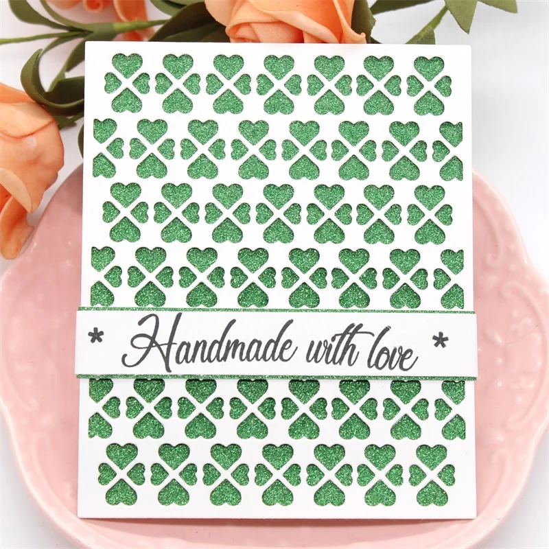 

VUAWRTG Heart Frame Metal Cutting Dies Stencils for DIY Scrapbooking/photo album DIY Paper Cards